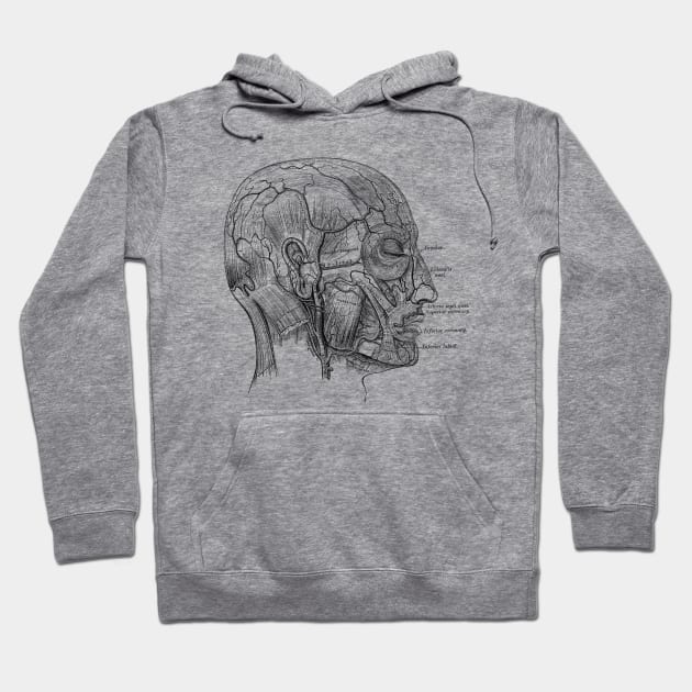 Human Body - Head Hoodie by be yourself. design